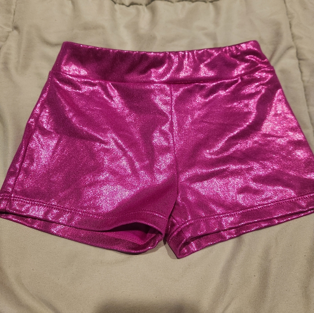 More Than Magic Shiny Gymnastics Biker Shorts Girls 6 6x
